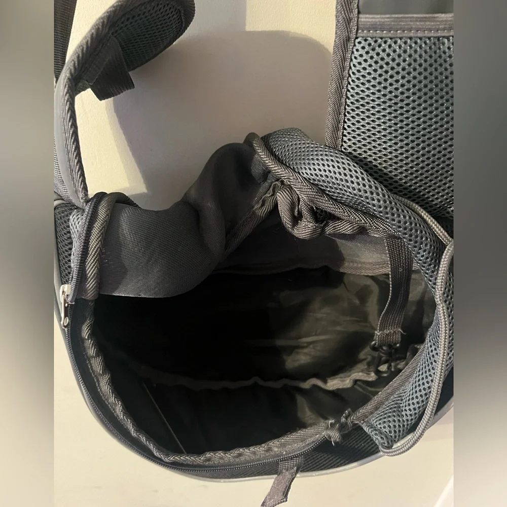YUDODO Pet Dog Sling Carrier Breathable Mesh Travel Safe Sling Bag- Size Medium